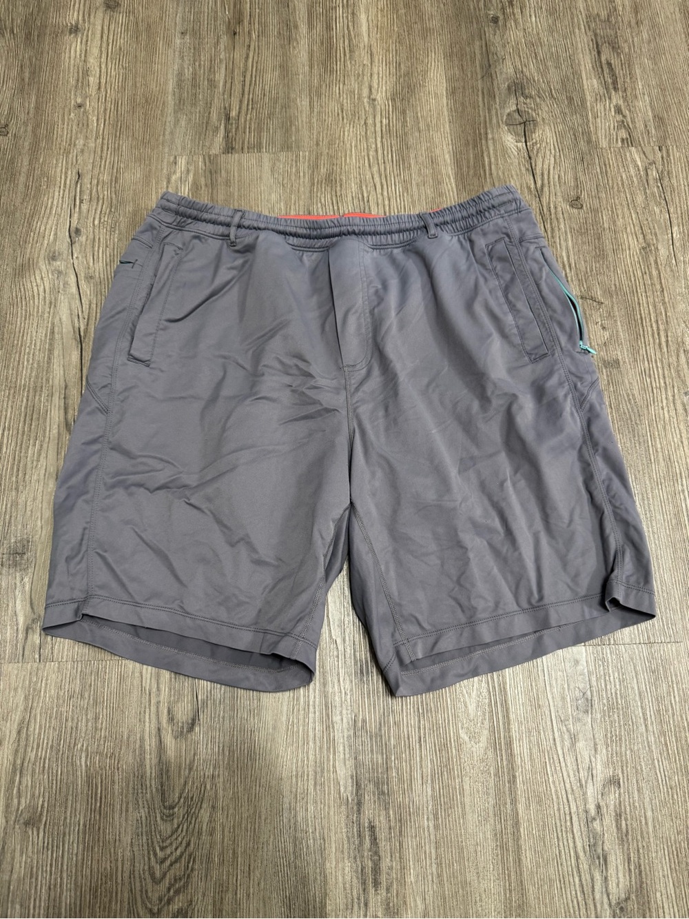 Birddogs shorts men’s XXL grey with orange liner
